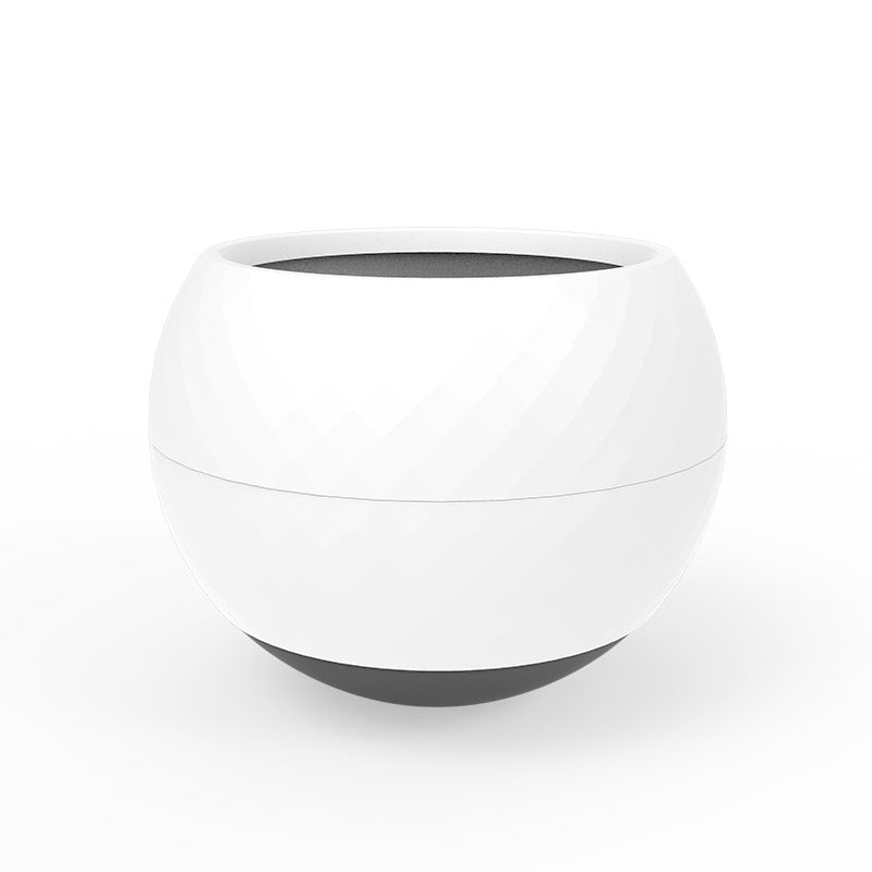 KFX-4205245 Pet Tumbler Bowl for Dogs and Cats - Slow Eating Design with Anti-Tipping Feature, Gray and Orange