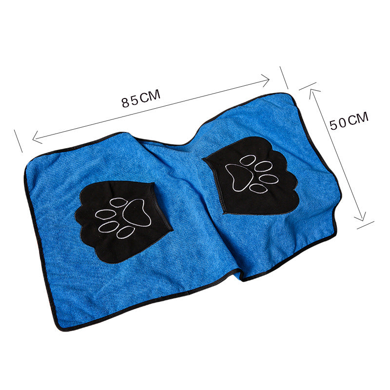 KFX-4216253 Absorbent Quick-Drying Bath Towel for Cats and Dogs – Multi-Color Cotton Fiber Towel