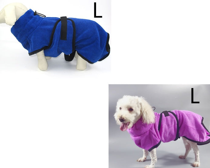 KFX-4249021 Quick-Drying Fiber Bath Towel for Cats - Soft, Absorbent, Multiple Sizes Available