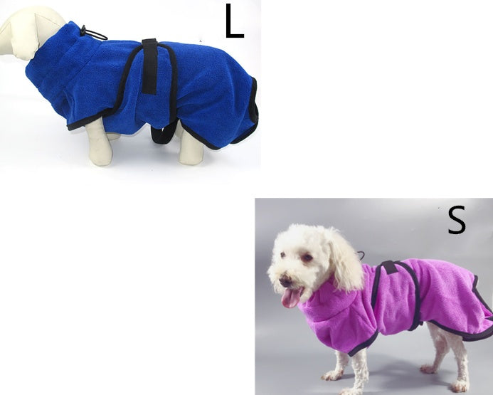 KFX-4249021 Quick-Drying Fiber Bath Towel for Cats - Soft, Absorbent, Multiple Sizes Available