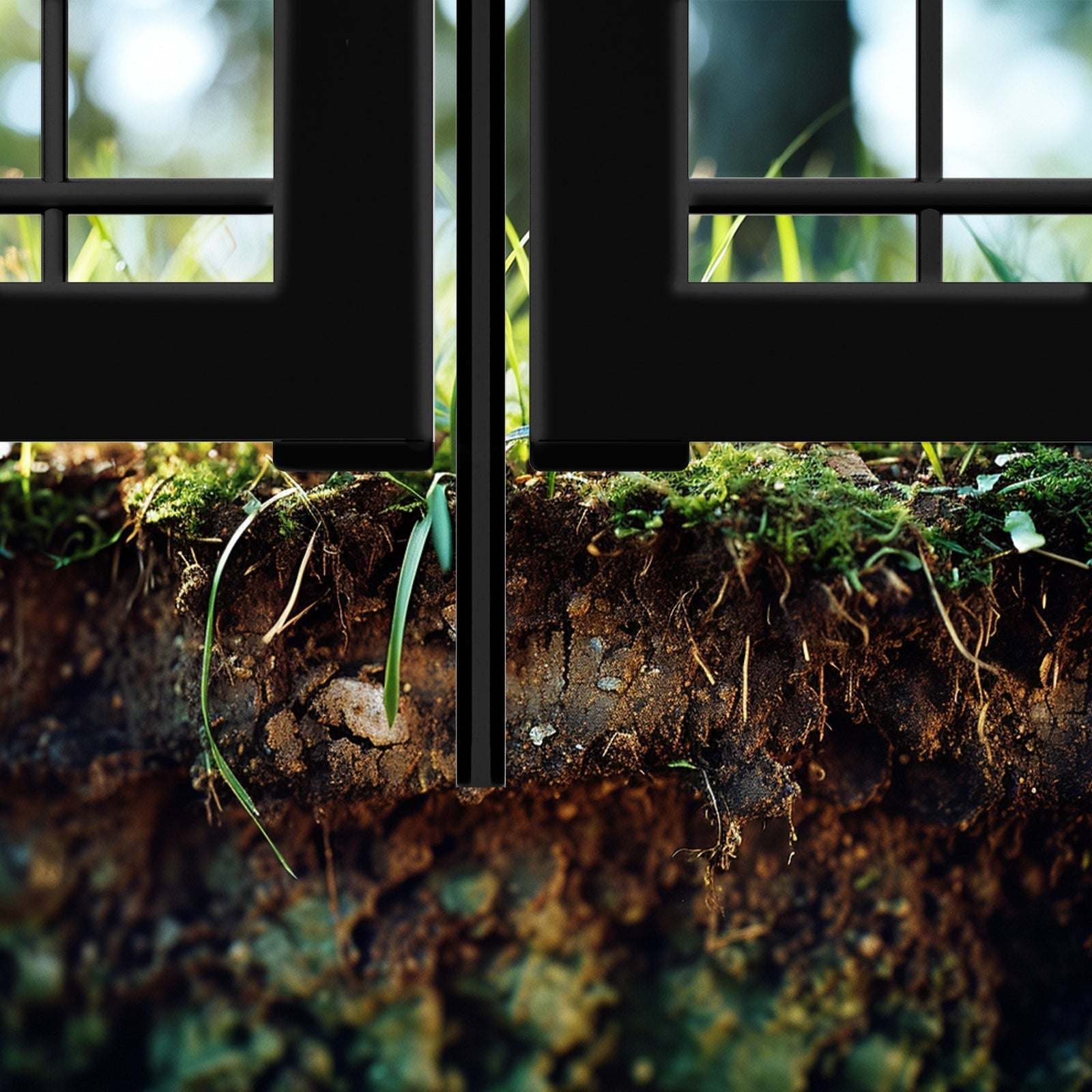 KFX-4279997 Durable Heavy-Duty Metal Playpen with Door - 6 Panels Pet Exercise Pen for Indoor & Outdoor Use