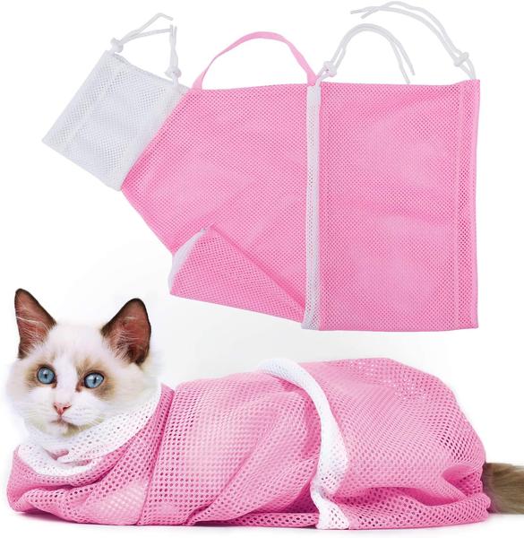 KFX-4322493 Cat Bathing Bag for Easy Home Grooming and Care