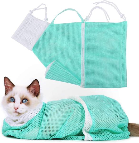 KFX-4322493 Cat Bathing Bag for Easy Home Grooming and Care