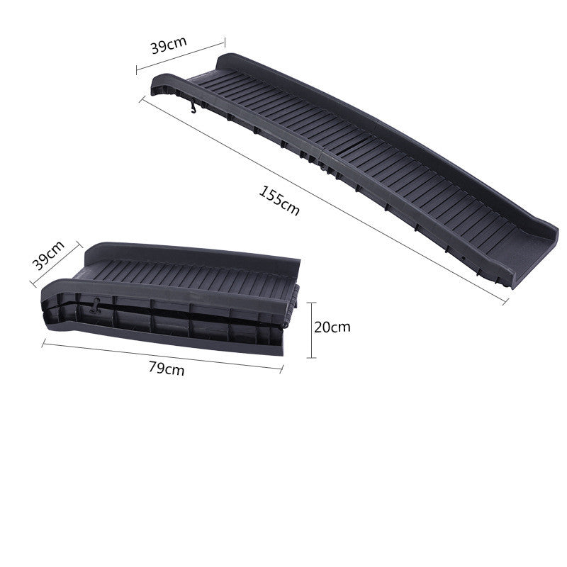 KFX-4449213 Non-Slip Plastic Pet Folding Ramp for Easy Access and Safety
