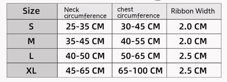 KFX-4488253 H-Shaped Six-Color PET Chest and Back Strap for Dogs