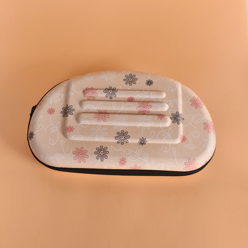 KFX-4640445 Folding Straddle Bag for Pets - Breathable Large Dog Cage Backpack in Pink, Gray, and Yellow, Available in Small and Large Sizes