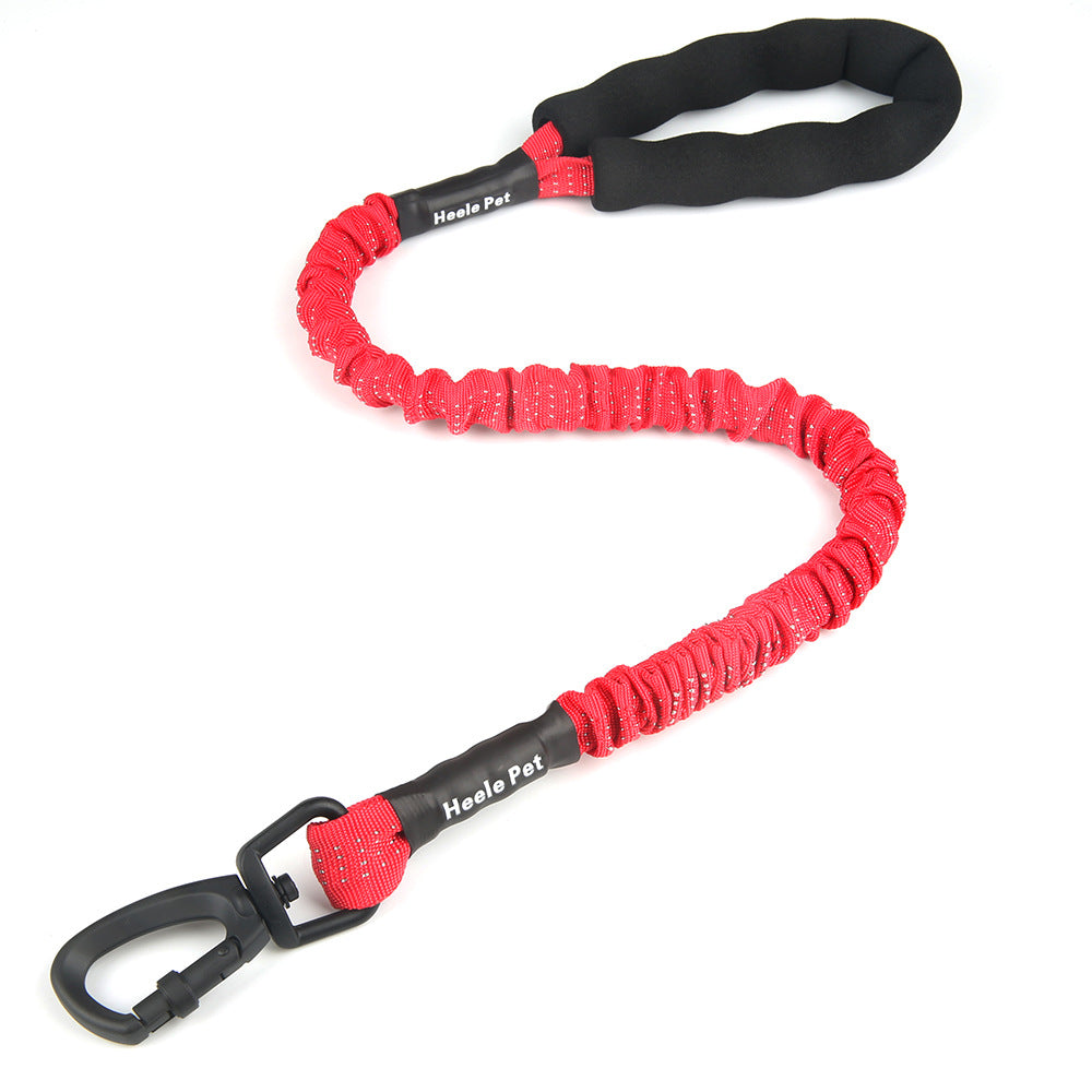 KFX-4684861 Elastic Traction Rope for Medium and Large Dogs - High Elasticity and Explosion-Proof Design