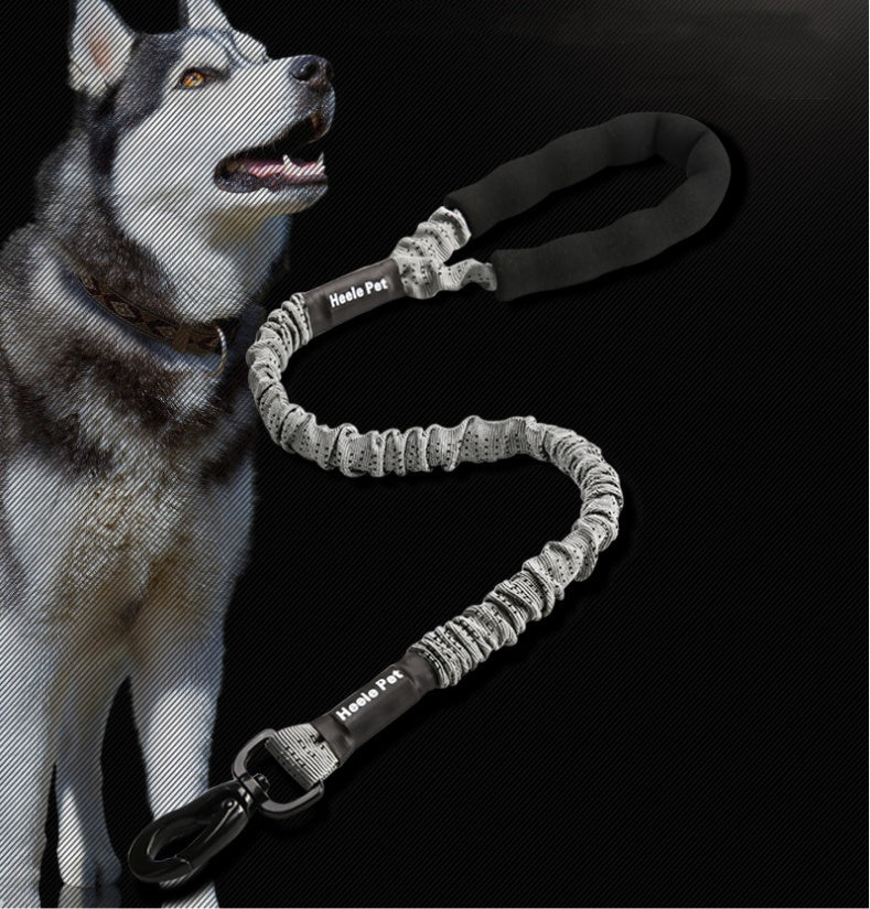 KFX-4684861 Elastic Traction Rope for Medium and Large Dogs - High Elasticity and Explosion-Proof Design