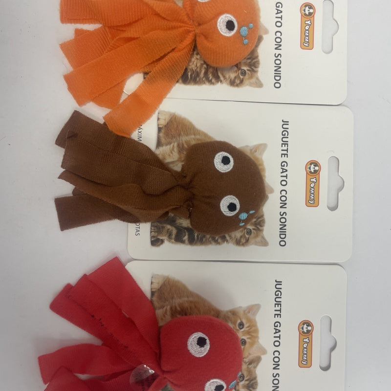 KFX-4761789 Interactive Vocal Octopus Cat Toy for Engaging Playtime