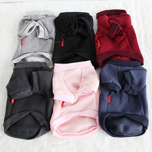 KFX-4790205 Multicolor Fruit Print Sweatshirt for Pets - Fashionable and Simple Design