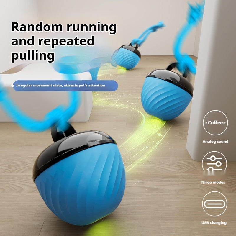 KFX-5076925 Durable Chew-Resistant Dog Toy Ball for Teething Relief and Playtime Fun