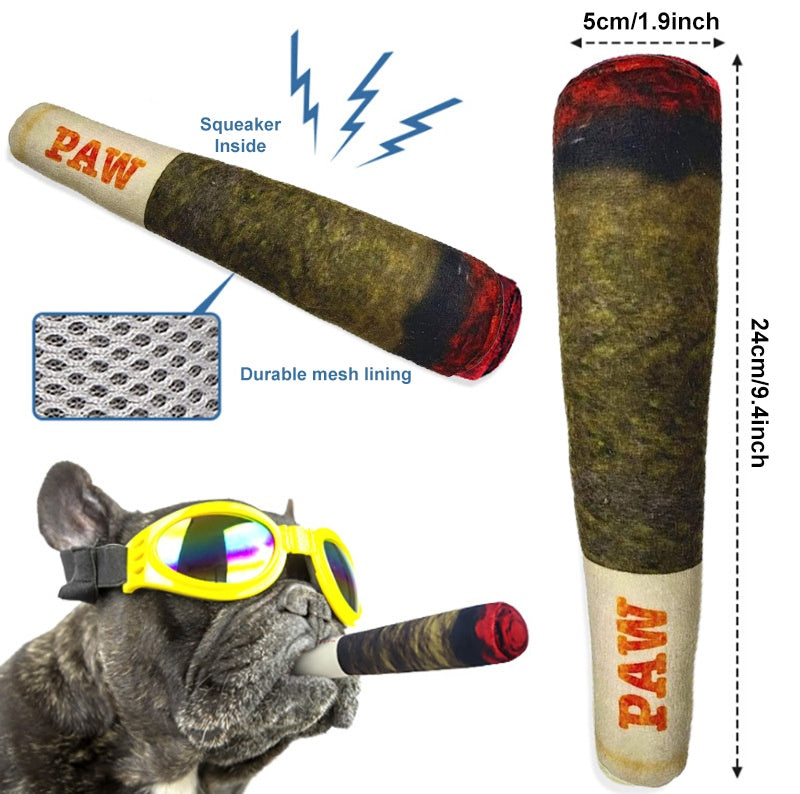 KFX-5187773 Squeaky Plush Dog Toy for Medium, Small, and Large Dogs – Fun Gift for Dog Birthdays and Puppy Parties