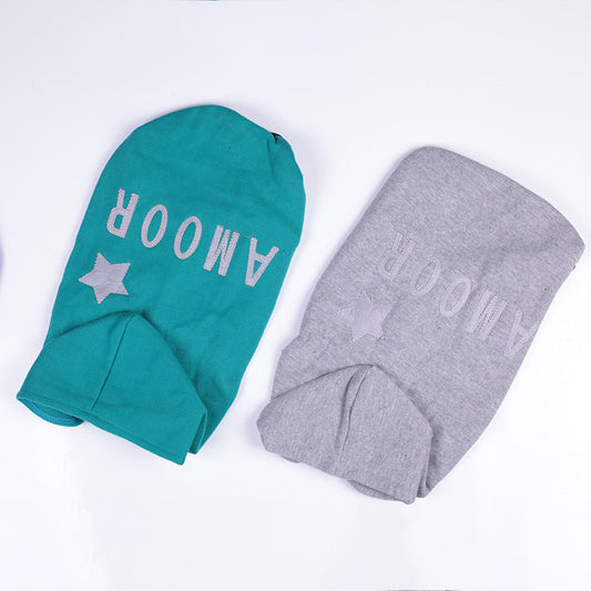 KFX-5281725 Two-Foot Hooded Dog Sweater in Multiple Colors and Sizes