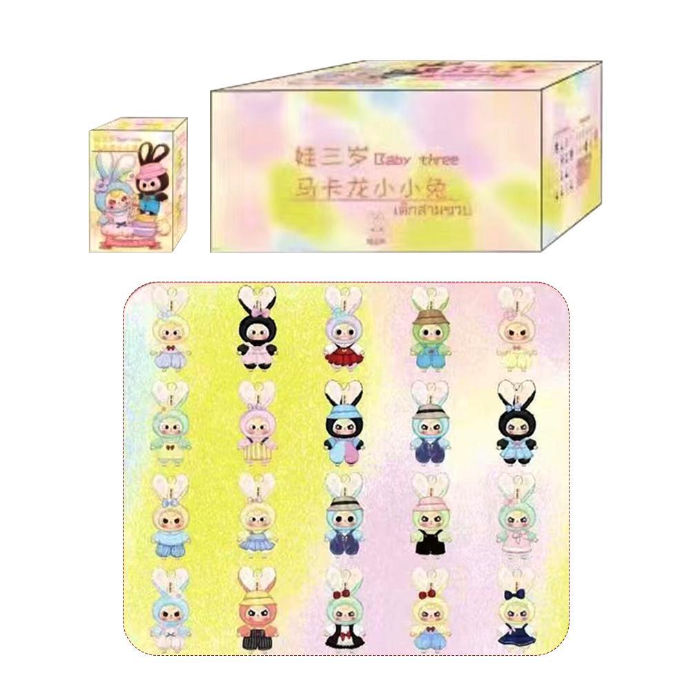 KFX-5417149 Plush Blind Box Doll Set - Creative Decorative Hangings, Cute and Fun Collectible Toys