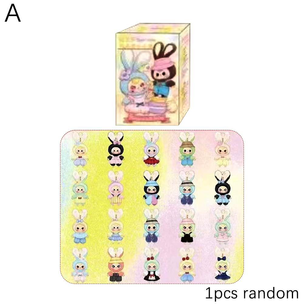 KFX-5417149 Plush Blind Box Doll Set - Creative Decorative Hangings, Cute and Fun Collectible Toys