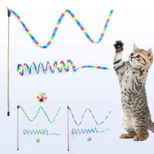 KFX-5535677 Plush Mouse Chick Cat Toy with Feather Tumbler for Playful Pets