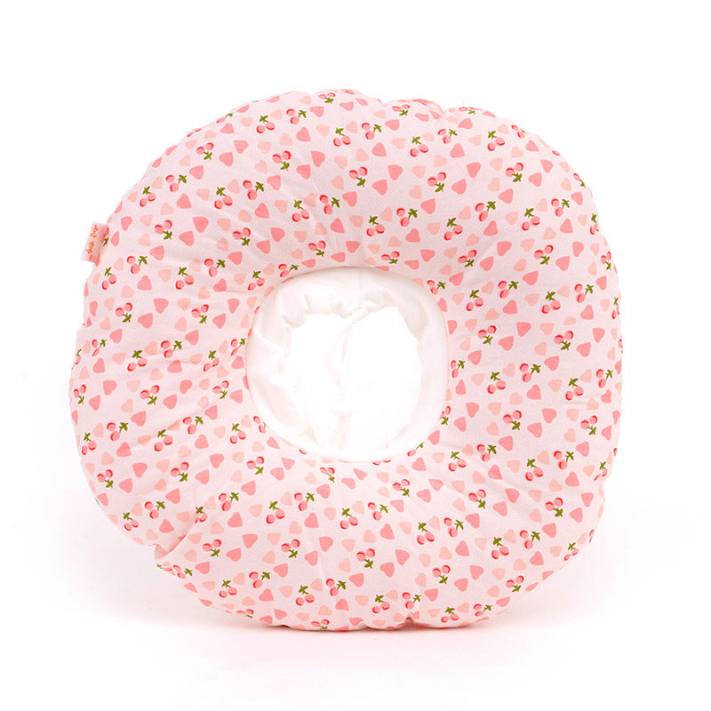 KFX-5550525 Adjustable Soft Pet Recovery Collar for Dogs and Cats - Donut Shape Elizabethan Protective Cone for Wound Healing
