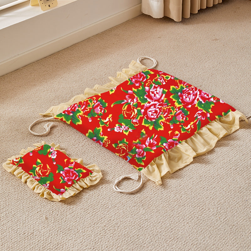 KFX-5614269 All-Season Wooden Dog Bed with Individual Bedding Designs for Medium and Large Pets