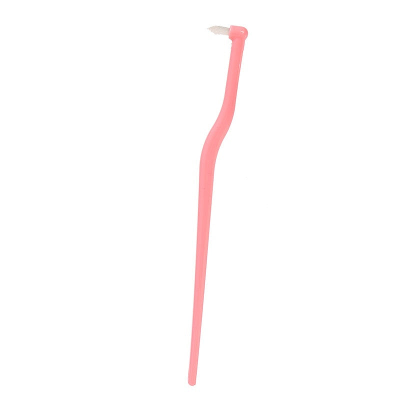 KFX-5666749 Soft-Fur Pet Toothbrush in Red, Blue, Green, and Yellow - Gentle Cleaning Essential