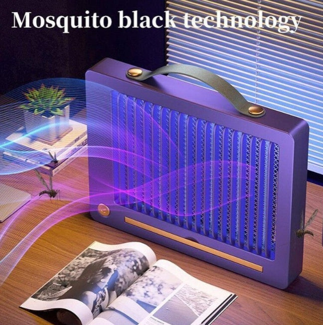 KFX-5679805 UV Light Electric Shock Mosquito Killer Lamp with USB Charging - Portable Low Noise Insect Trap