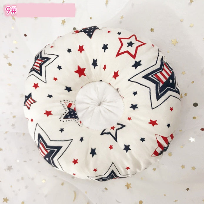 KFX-5714365 Soft Cotton Cat Collar with Adjustable Sizes and Cute Cartoon Designs