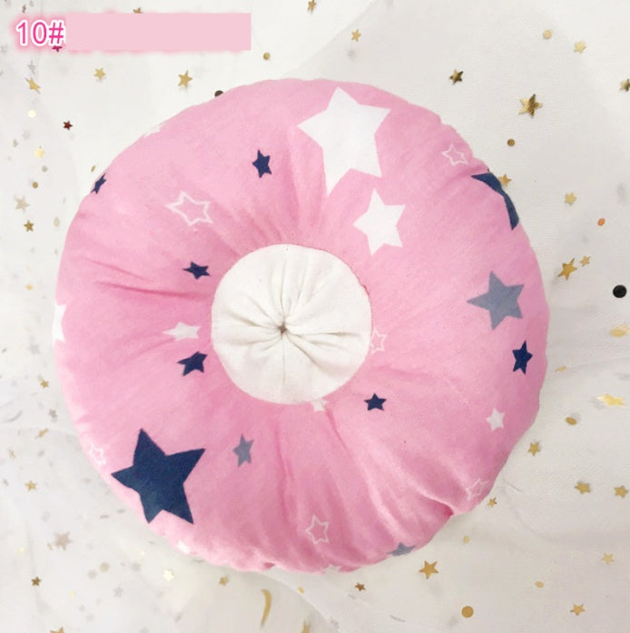 KFX-5714365 Soft Cotton Cat Collar with Adjustable Sizes and Cute Cartoon Designs