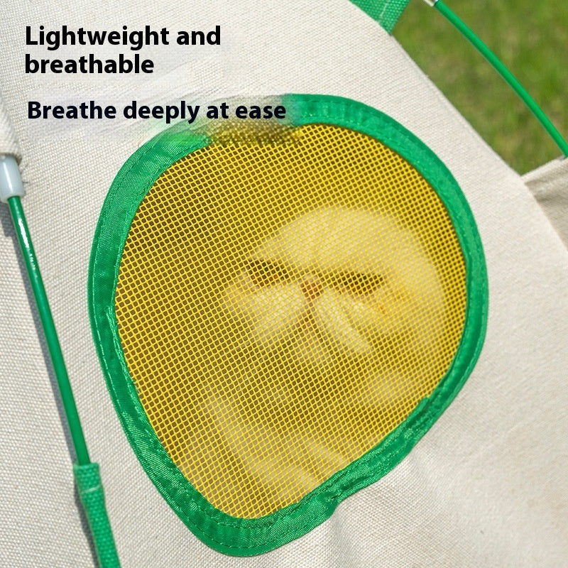 KFX-5778109 Dome Cat Nest Tent for All Seasons - Cozy Cloth Pet Bed for Cats and Dogs