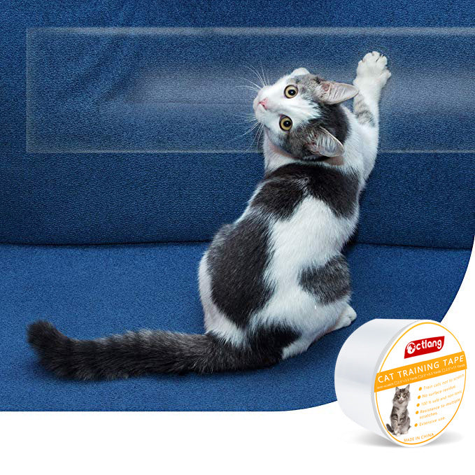KFX-6073021 Sofa Protection Tape - Anti-Scratch Stickers for Cats, Available in Multiple Sizes