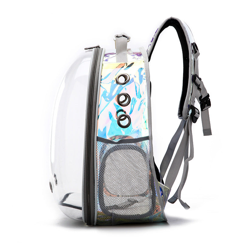 KFX-6167613 Pawful Laser Travel Backpack for Small Dogs and Cats