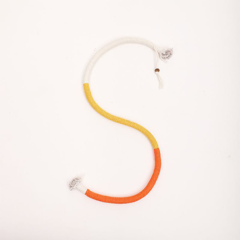 KFX-6216893 Cotton Rope Interactive Cat Toy with Silvervine for Health and Dental Care, 27.6 Inches