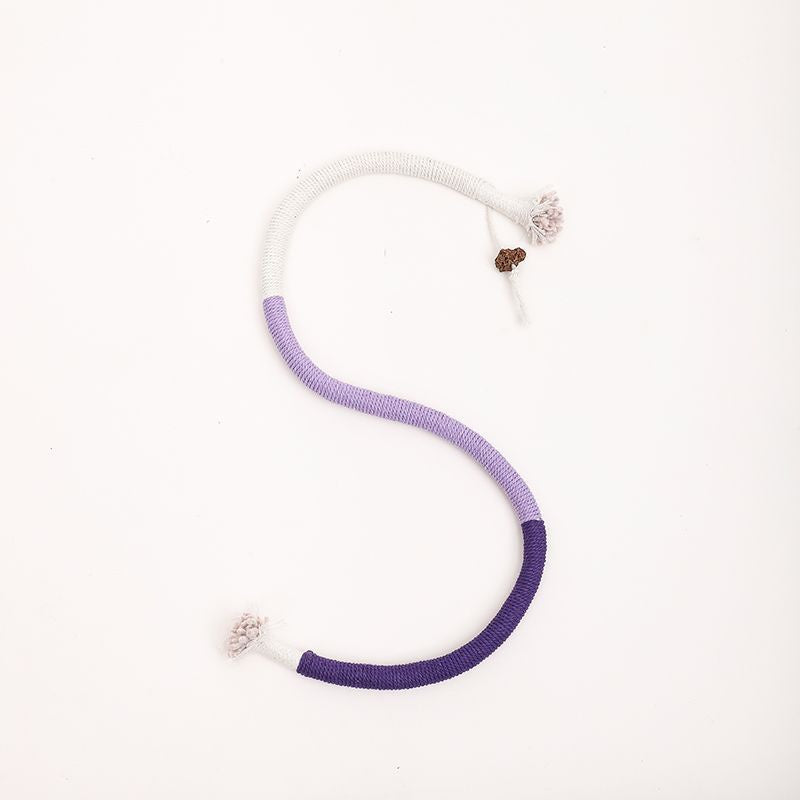 KFX-6216893 Cotton Rope Interactive Cat Toy with Silvervine for Health and Dental Care, 27.6 Inches