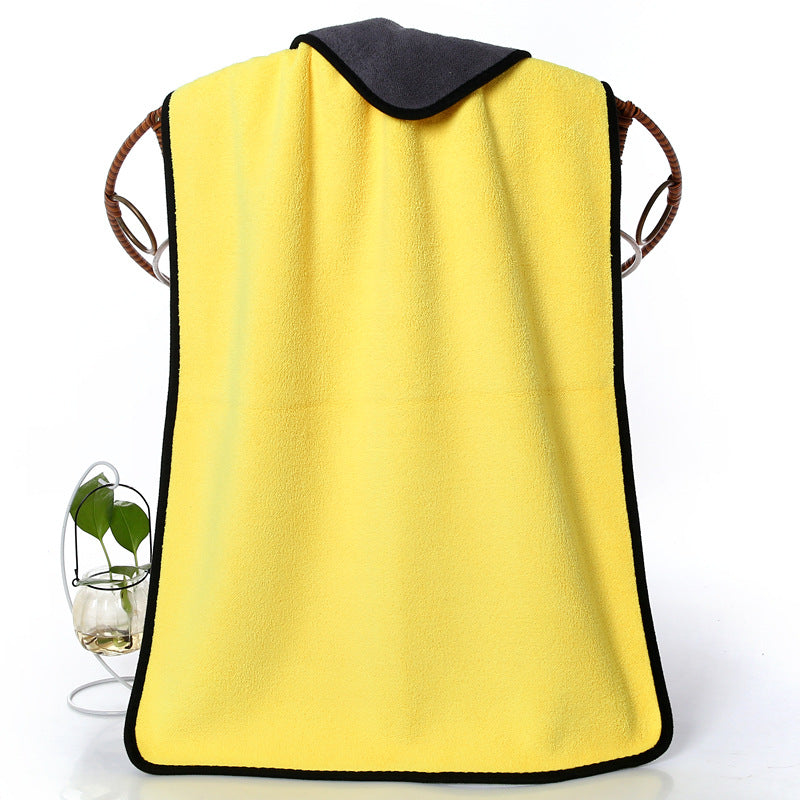 KFX-6346173 Absorbent Fiber Towel for Dogs and Cats - Pet Bath Drying Cloth