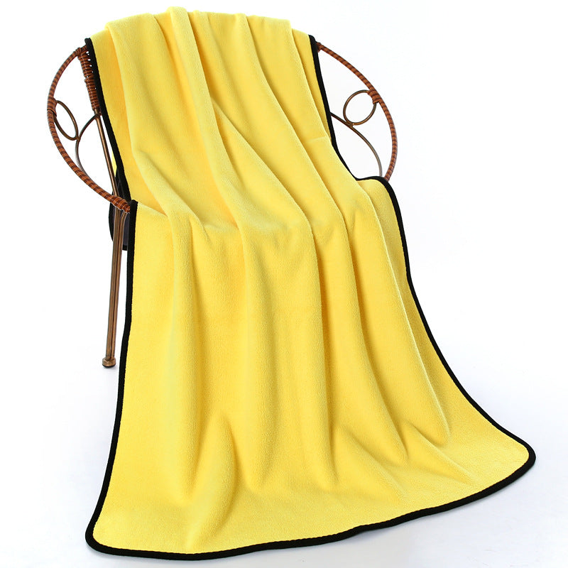 KFX-6346173 Absorbent Fiber Towel for Dogs and Cats - Pet Bath Drying Cloth