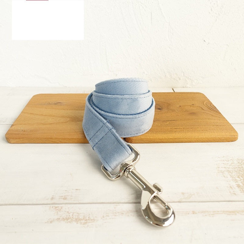 KFX-6369725 Blue Polyester Cowboy Dog Collar - Stylish and Durable Pet Accessory