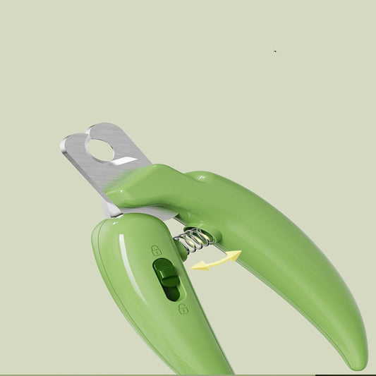 KFX-6413501 Stainless Steel Pet Nail Clippers with Electric Nail Sharpeners for Cats and Dogs