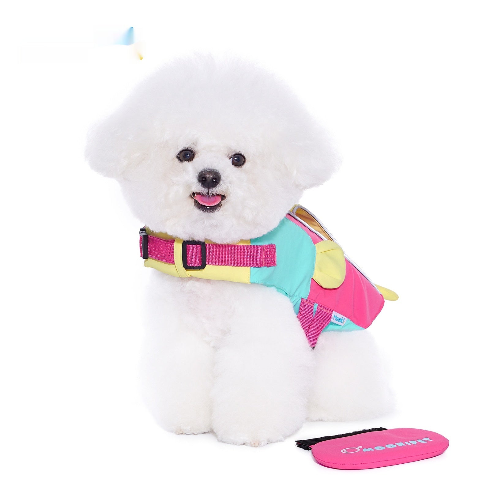 KFX-6607421 Dog Life Vest for Large Breeds - Pink, Available in Sizes S, M, L