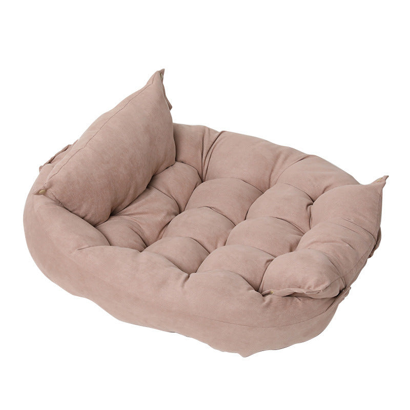 KFX-6610493 Soft Folding Dog Sofa Bed for Small to Medium Pets – Various Colors Available
