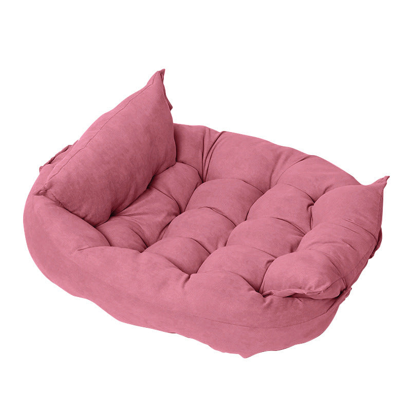 KFX-6610493 Soft Folding Dog Sofa Bed for Small to Medium Pets – Various Colors Available