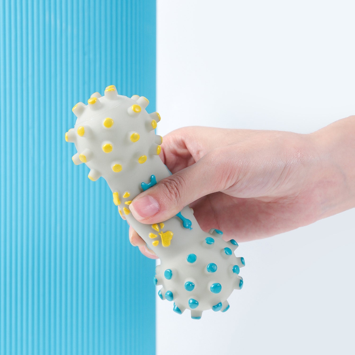 KFX-6765373 Tooth Grinding Rod for Stress Relief and Dental Health - TPR Sounding Toy