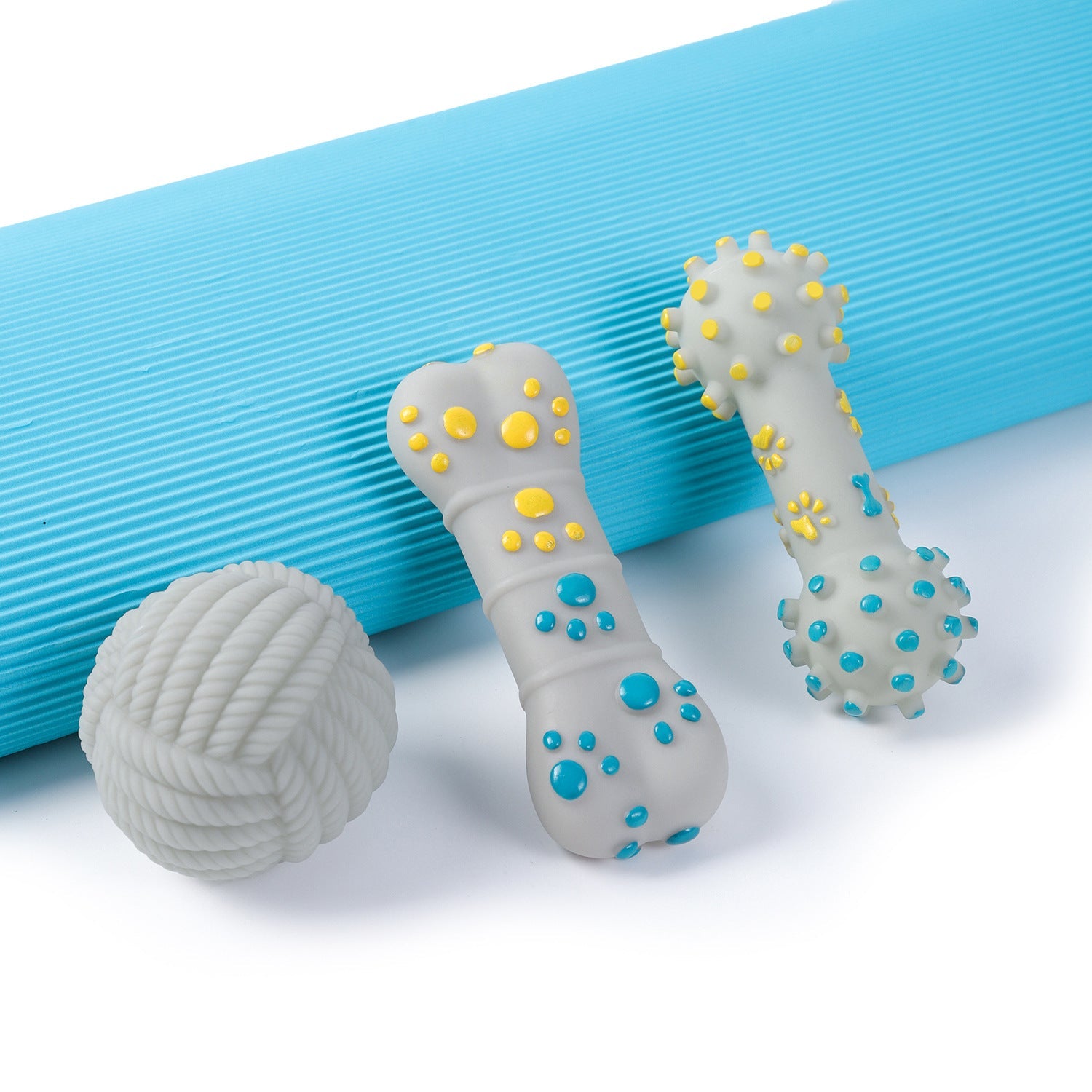 KFX-6765373 Tooth Grinding Rod for Stress Relief and Dental Health - TPR Sounding Toy