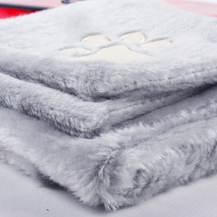 KFX-6779837 Four Seasons Cat Hammock with Soft Fur Cover, Ideal for Cats up to 10 lbs - Dimensions 46x30x25CM