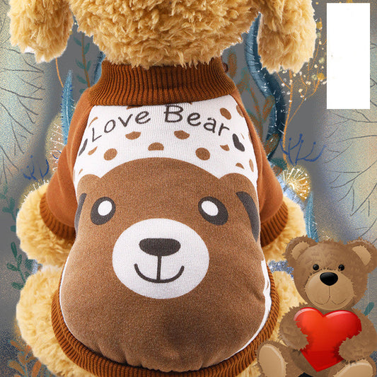 KFX-6789053 Cozy Fleece Dog Sweaters for Spring, Autumn & Winter – Various Fun Designs Available