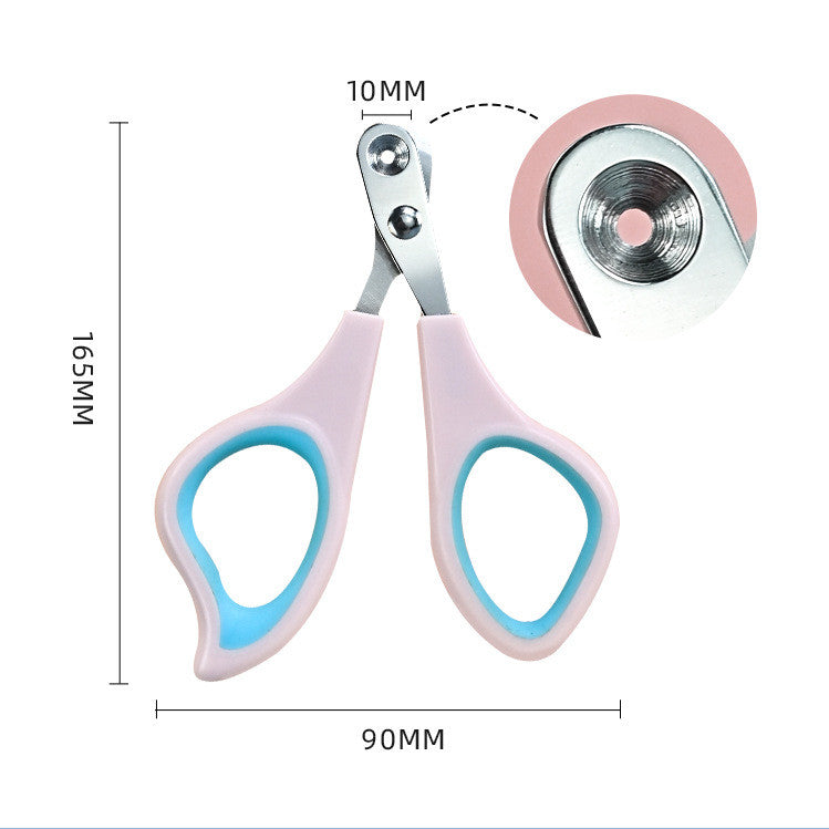 KFX-6803261 Cat Nail Clippers with Stainless Steel Blades and Ergonomic Design
