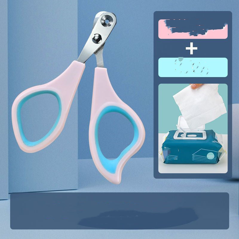 KFX-6803261 Cat Nail Clippers with Stainless Steel Blades and Ergonomic Design