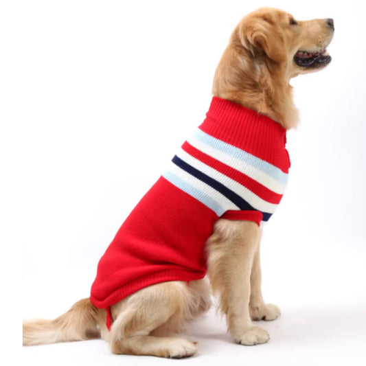 KFX-6843581 Comfortable Acrylic Dog Sweater for Medium to Large Breeds, Suitable for Golden Retrievers and Labradors