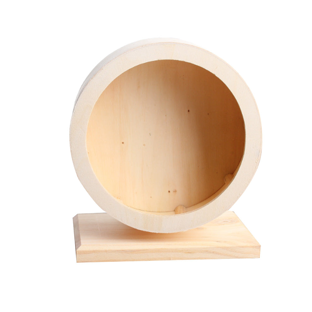 KFX-6910909 Solid Wood Running Wheel for Small to Large Pets - Mute Bracket Design