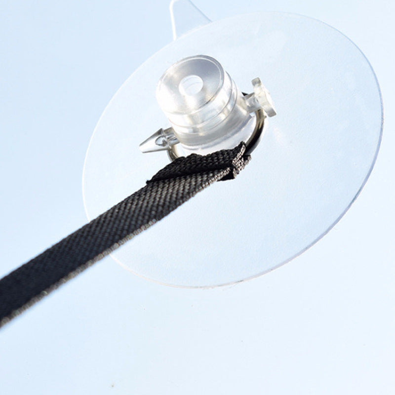 KFX-6943677 Cat Window Hammock - Sandwich Net Material, 60x34cm, Maximum Load 10 kg, Available in Blue, Pink, and Black Mesh