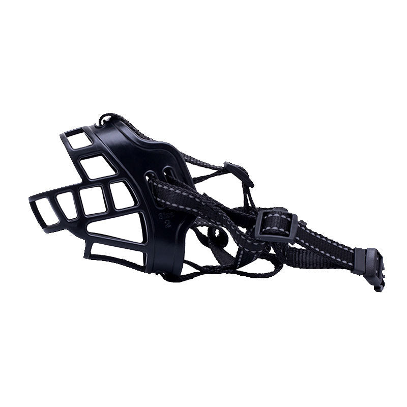 KFX-7022781 Adjustable Dog Muzzle for Preventing Biting, Barking, and Eating Excessively
