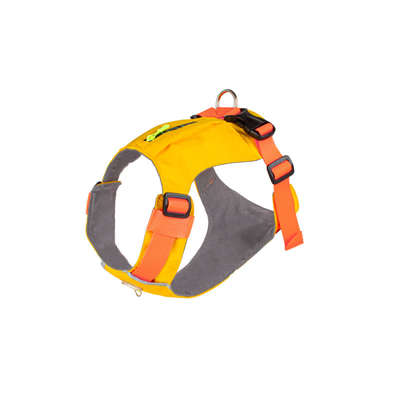 KFX-7040189 Lightweight Dog Travel Chest Strap with Zipper Pocket in Multiple Colors