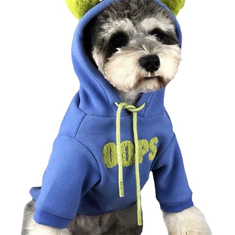 KFX-7051197 Cozy Plus Velvet Hooded Sweater for Small to Medium Dogs and Cats
